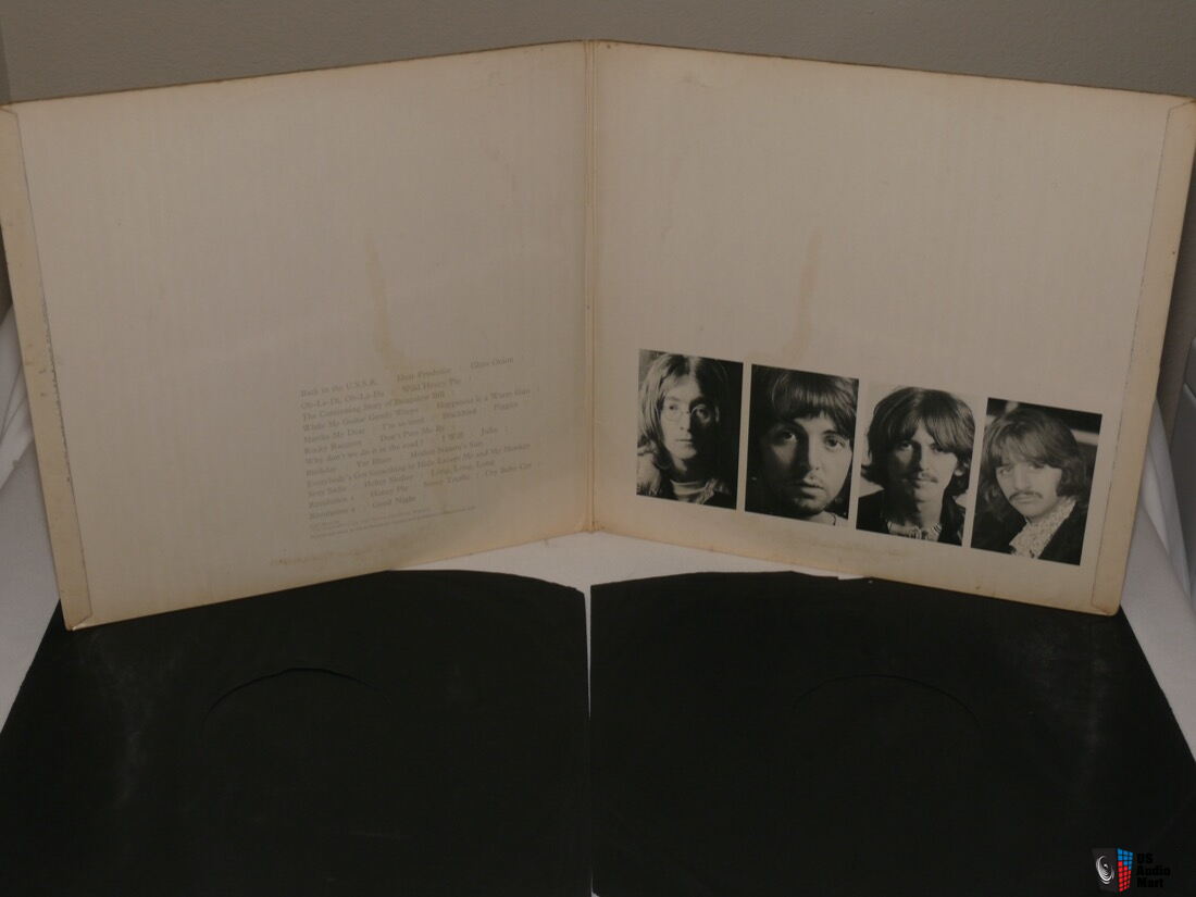 The Beatles ~ White Album (No EMI On Labels) ~ 1968 UK Mono 2xLP Photo ...