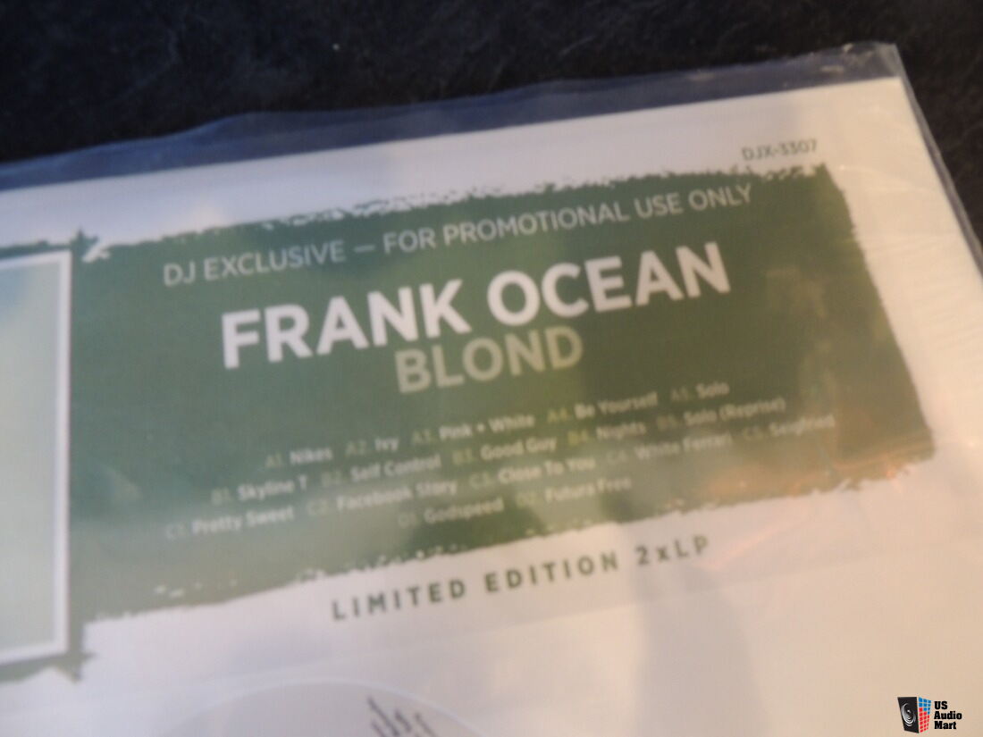 RARE Frank Ocean Blonde DJ Copy. SEALED MINT For Sale - US Audio Mart