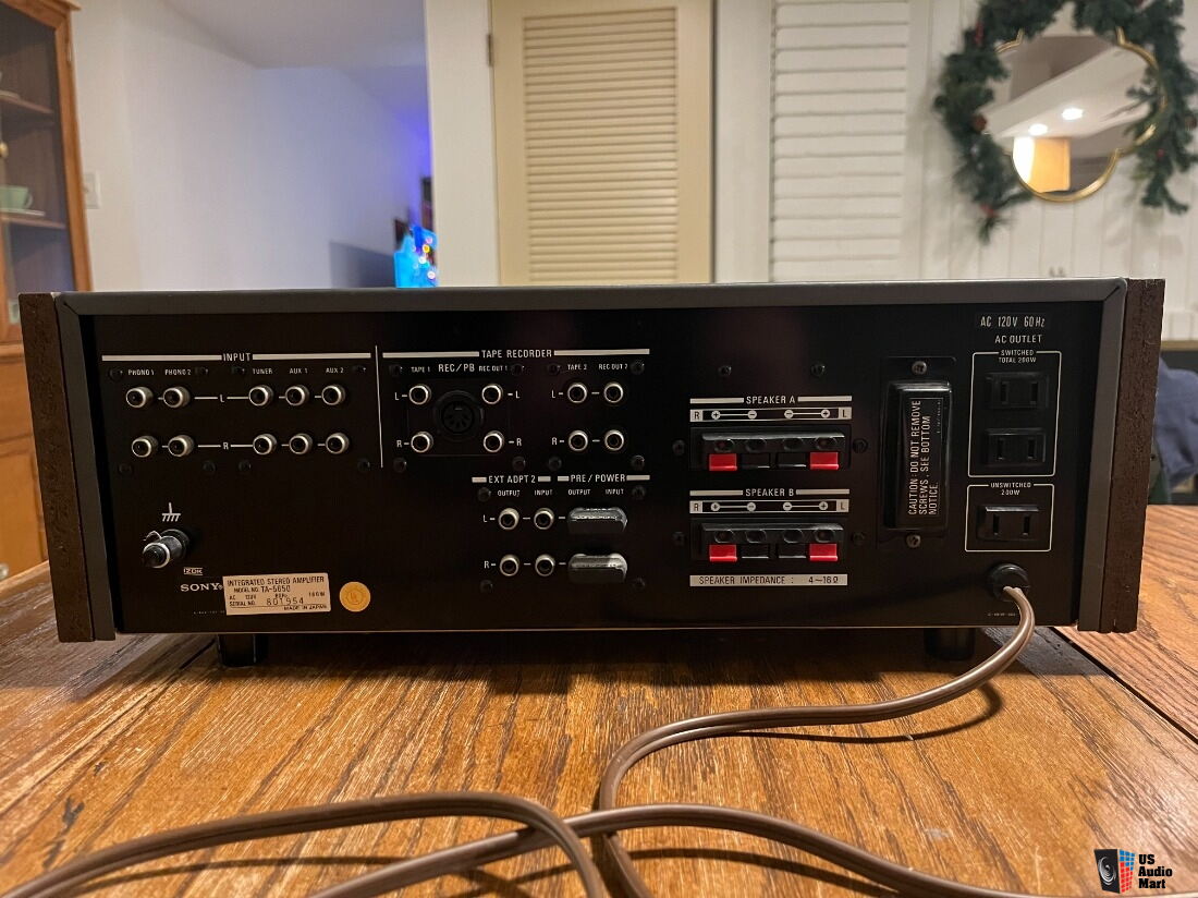 Sony TA-5650 V-Fet Amplifier w/ ST-5950 Tuner (Free Shipping) For