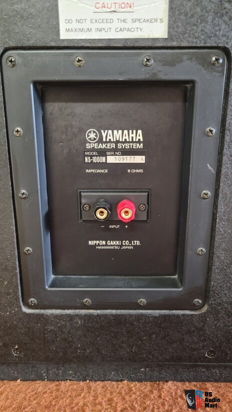 Yamaha NS1000M Studio Monitors Photo #4841454 - US Audio Mart