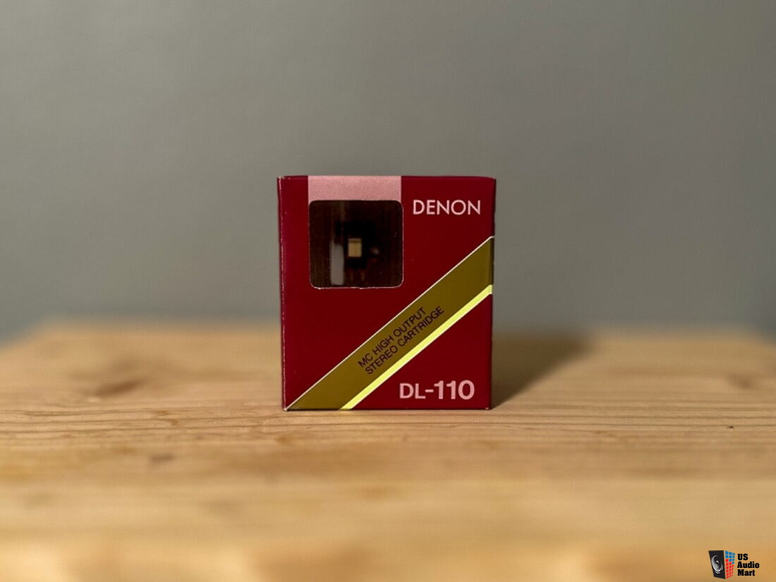 Denon DL 110 High Output Moving Coil Cartridge New For Sale US denon-dl-110-high-output-moving-coil-cartridge-new-for-sale-us