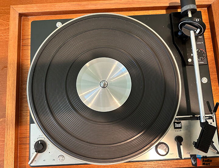 Vintage Dual 1229 Turntable Beautifully restored with New Teak Plinth ...