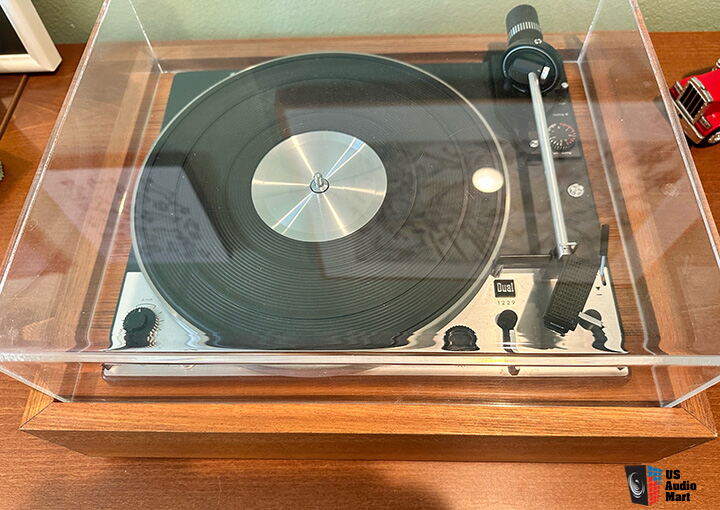 Vintage Dual 1229 Turntable Beautifully restored with New Teak Plinth ...
