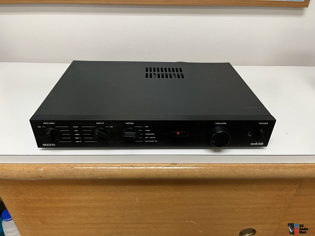 Audiolab 8000S integrated amplifier with remote, ultra versatile and ...