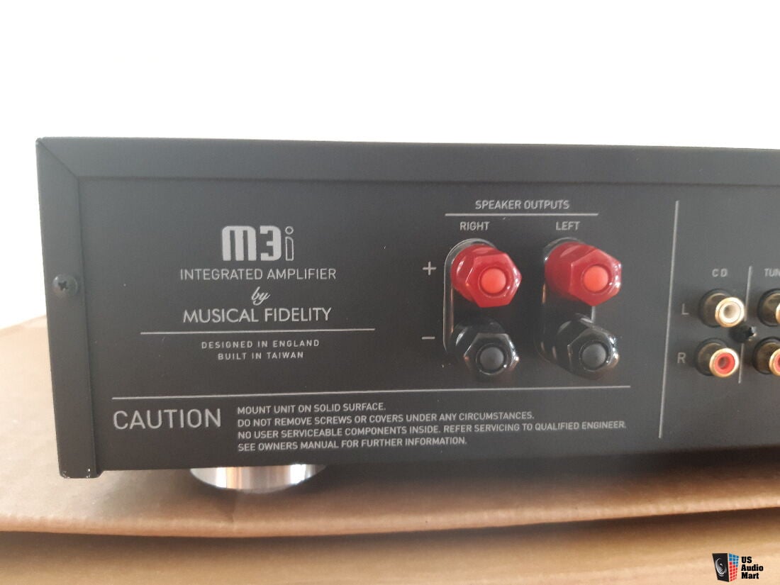 Musical Fidelity M3i Integrated Amplifier Photo 4869110 Us Audio Mart