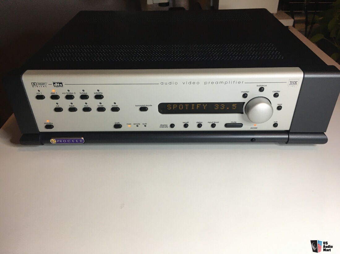 PROCEED AVP Madrigal Mark Levinson AUDIO VIDEO Preamplifier Photo Proceed avp madrigal mark levinson audio video preamplifier photo