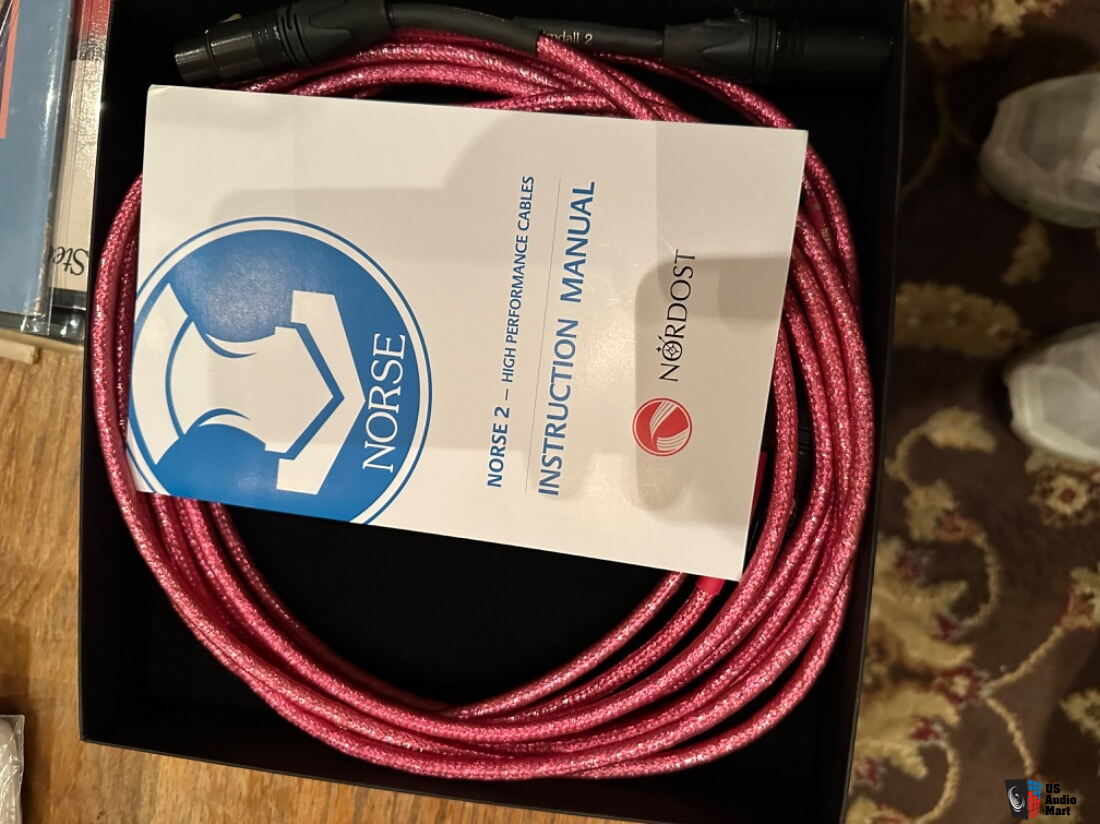 Câble Audio Nordost Heimdall 2 XLR 1 Mètre Rouge