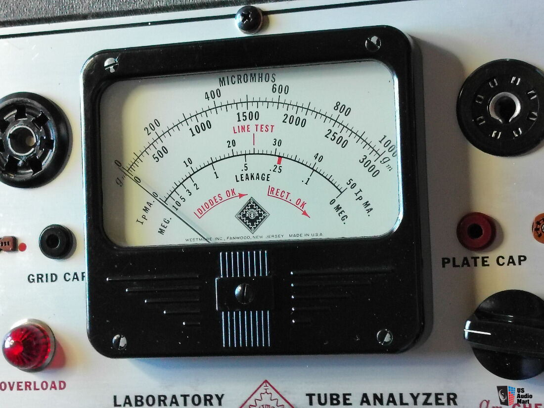 Westmore 501 / Triplett 3444 Laboratory Vacuum Tube Tester For 