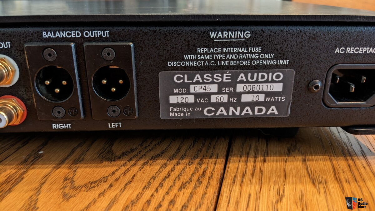 Classe cp 45 solid state preamplifier photo 4905173 us audio mart