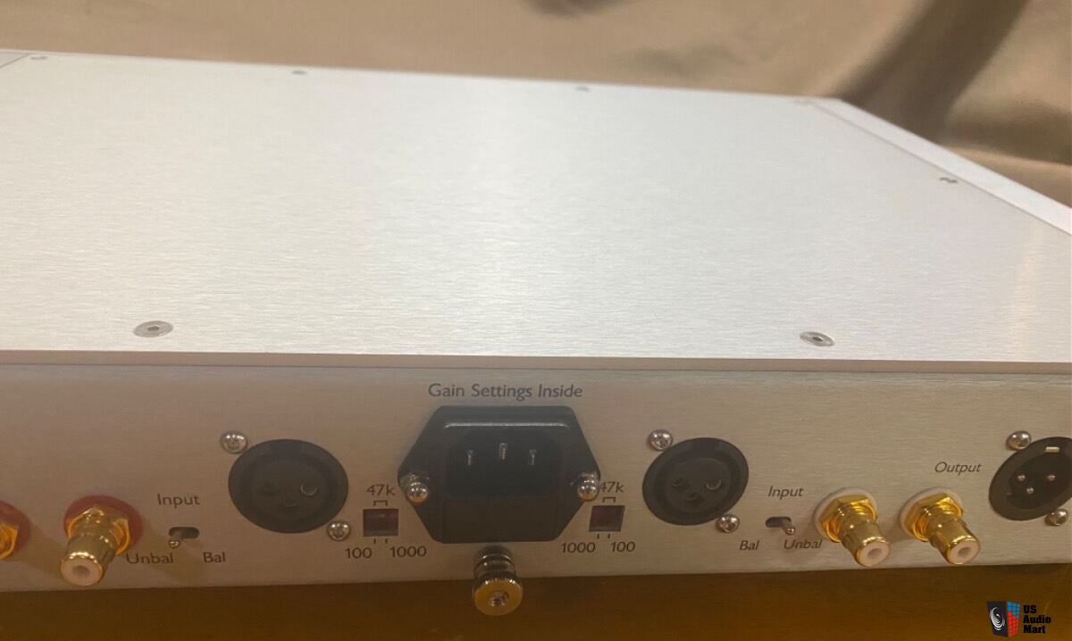 Ayre P5xe Balanced MM/MC Phono Preamp XLR in and out Photo 4912877