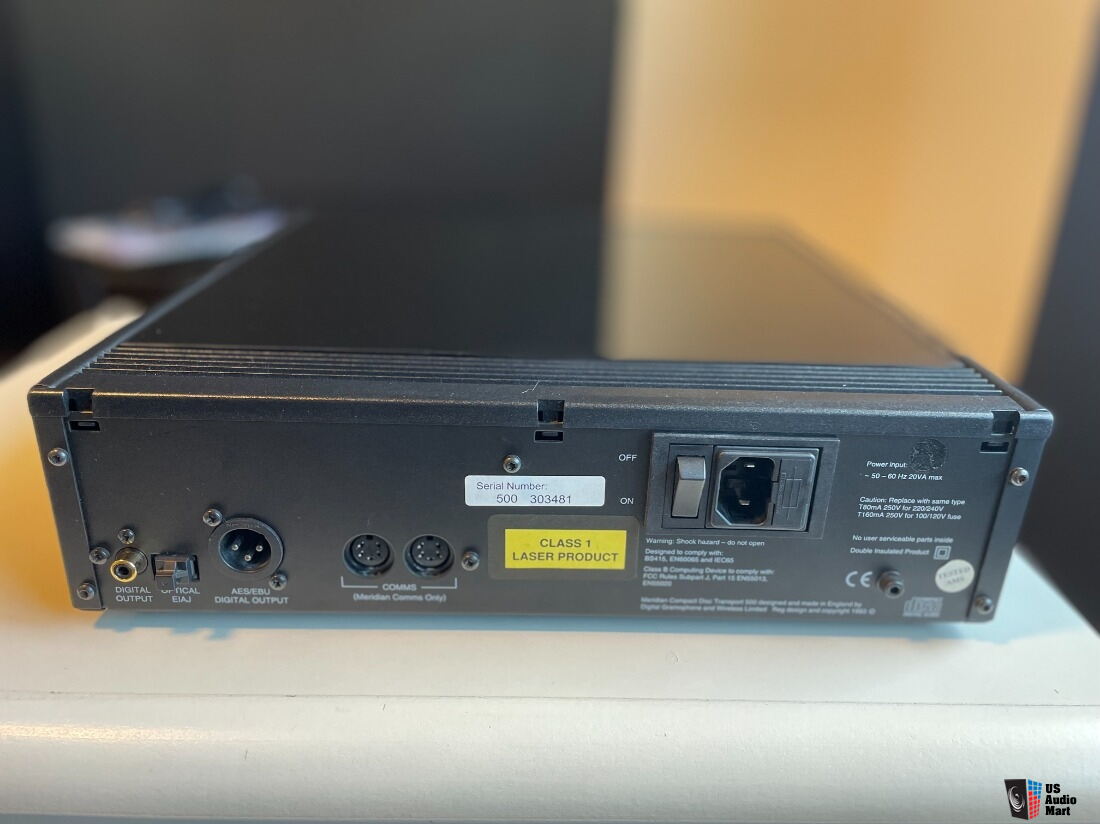 Meridian CDT 500 and DAC 566 24 BIT with Remote Photo #4929883