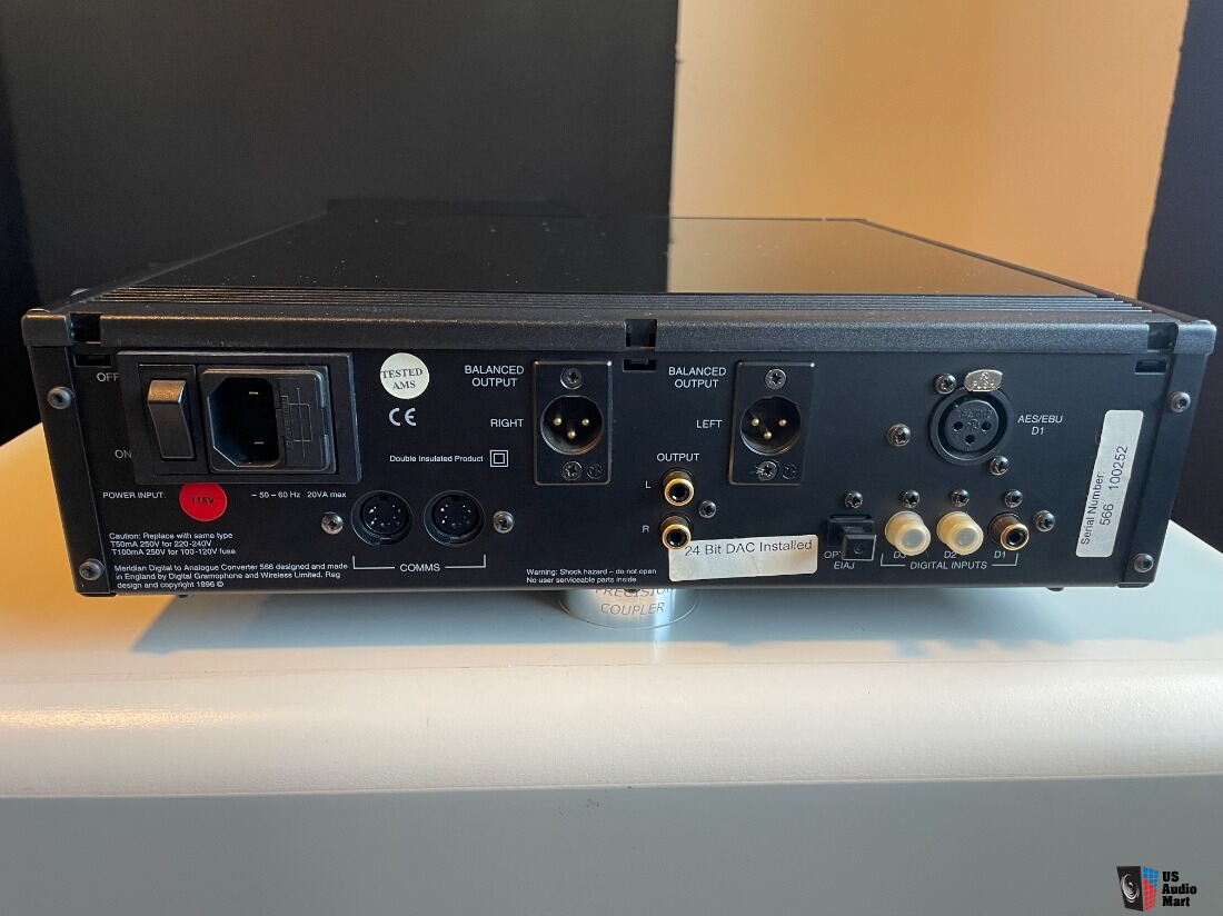 Meridian CDT 500 and DAC 566 24 BIT with Remote Photo #4929875 ...