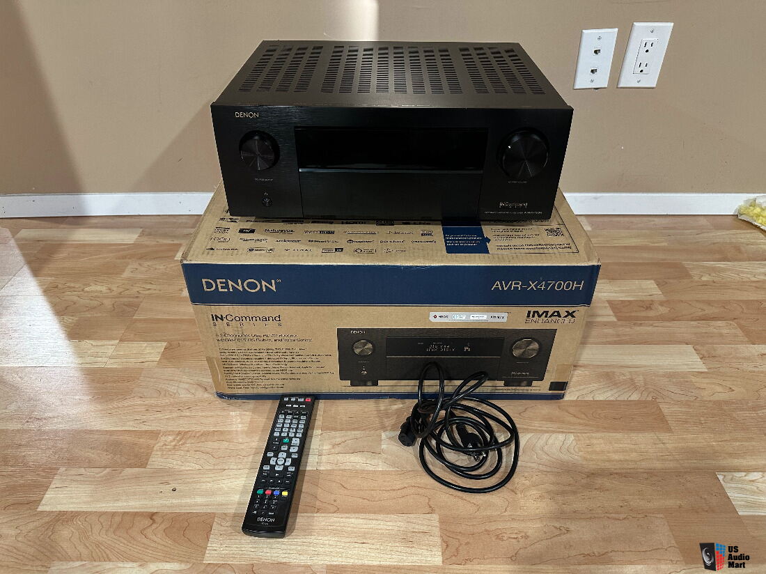 Denon AVR-X4700H 9.2-Channel 8K AV Receiver For Sale - US Audio Mart
