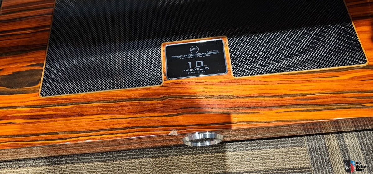Franc Audio Wood Block and Carbon rack