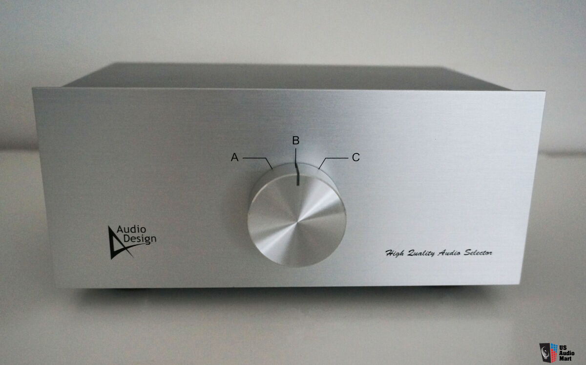 HAS-3L Audio Design ラインセレクター Audiodesign : RCAピン3系統の