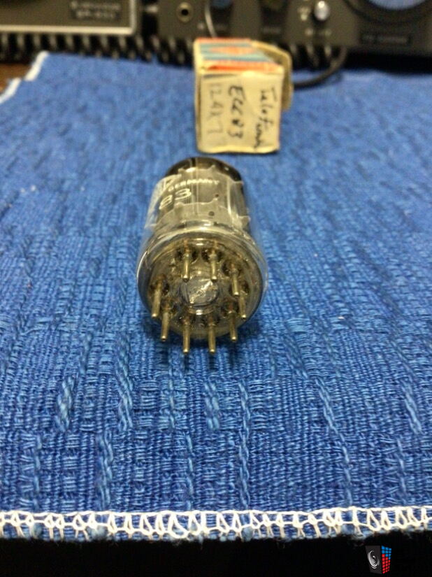 one TAD 12AX7WA ECC83 chrome silver plate close matched audio tube