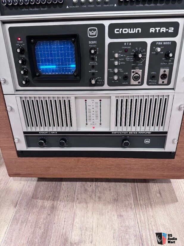 Crown SA2, RTA2, EQ2, D75 and Orig. boxes with cabinets Photo #5001557 ...