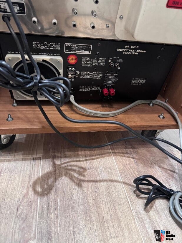 Crown SA2, RTA2, EQ2, D75 and Orig. boxes with cabinets Photo #5001557 ...
