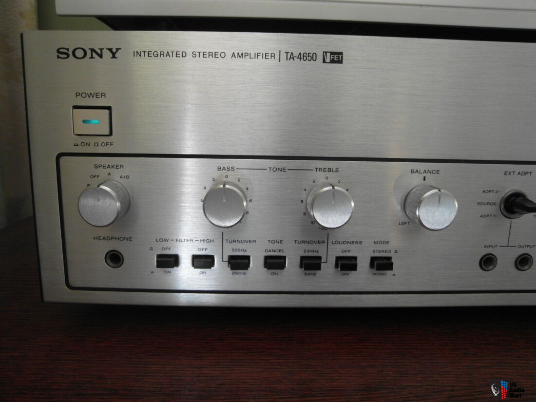 Sony TA-4650 VFET recapped and restored For Sale - US Audio Mart