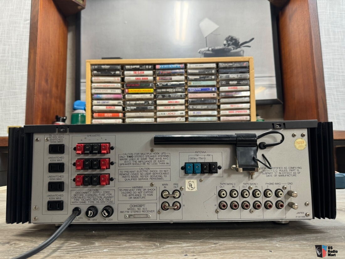 Vintage Concept 16.5 165WPC TOTL Receiver Pro Serviced 100