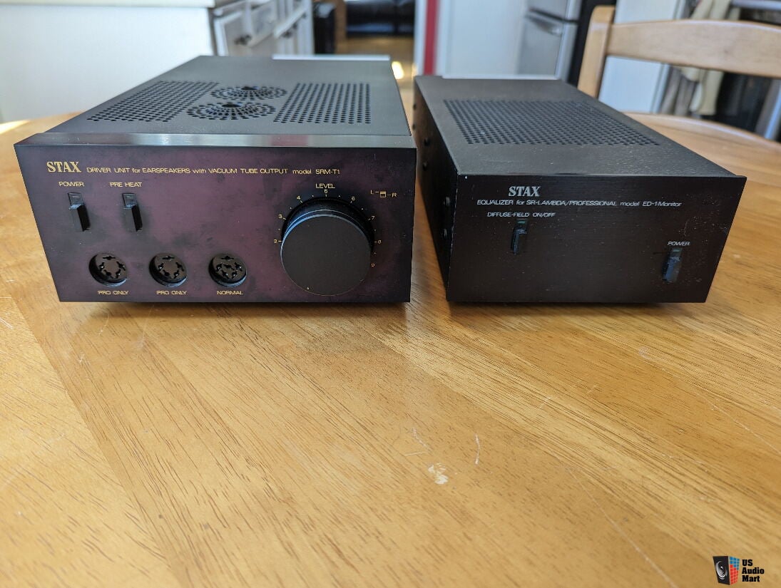 Stax SRM-T1 + Stax ED-1 equalizer For Sale - US Audio Mart