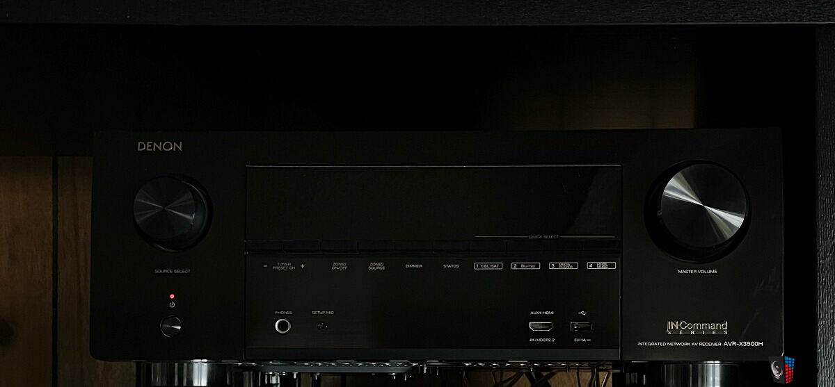Leankle Telecomando RC-1120 per Denon Ricevitori AV AVR-590, AVR-1610, DHT-590BA