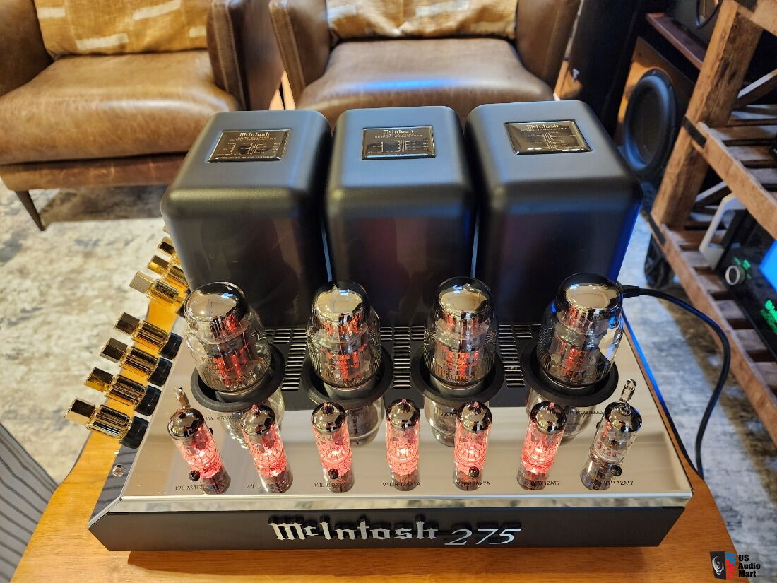 McIntosh MC275 2-Channel Vacuum Tube Amplifier Mk VI (2 Available)