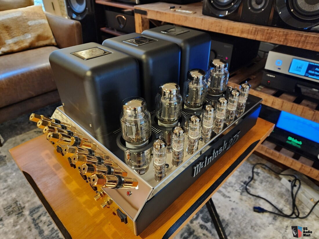 McIntosh MC275 2-Channel Vacuum Tube Amplifier Mk VI (2 Available)