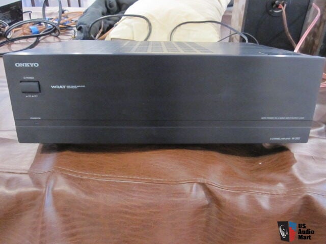 Onkyo M-282 power amplifier 100 watts/ch For Sale - US Audio Mart