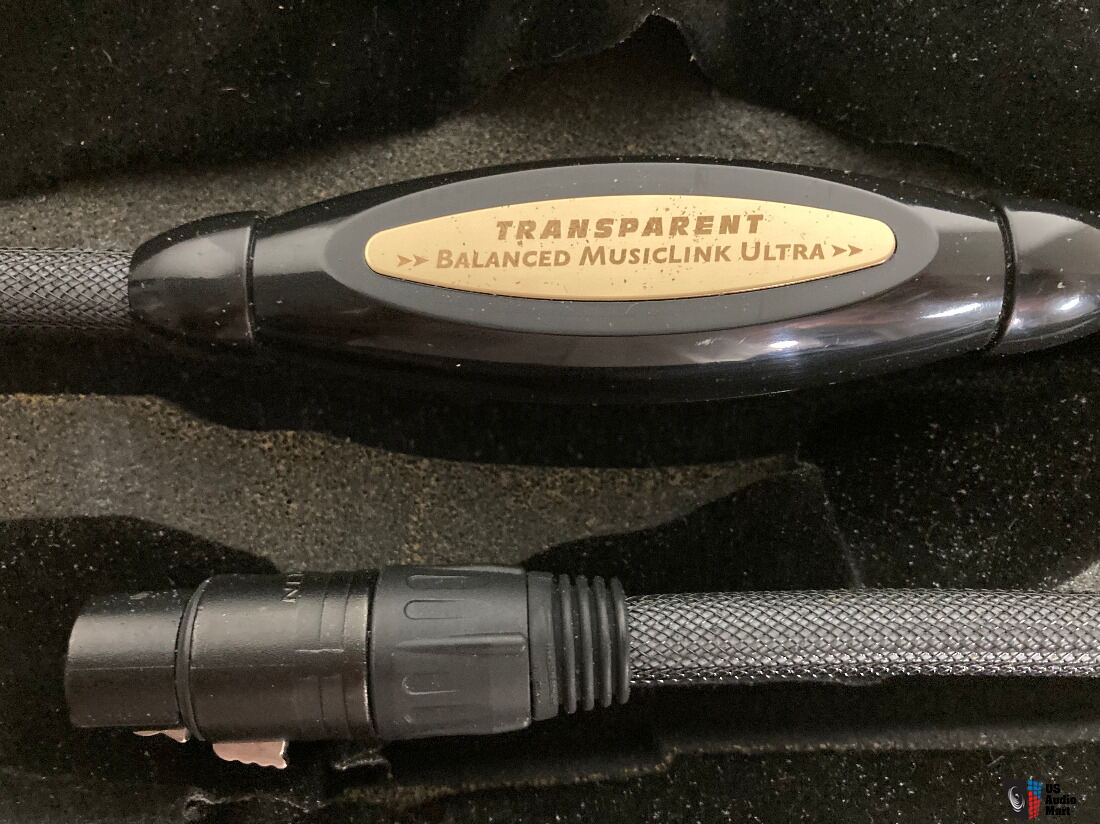 Transparent Balanced MusicLink Plus Interconnect XLR 1.5m | Reverb