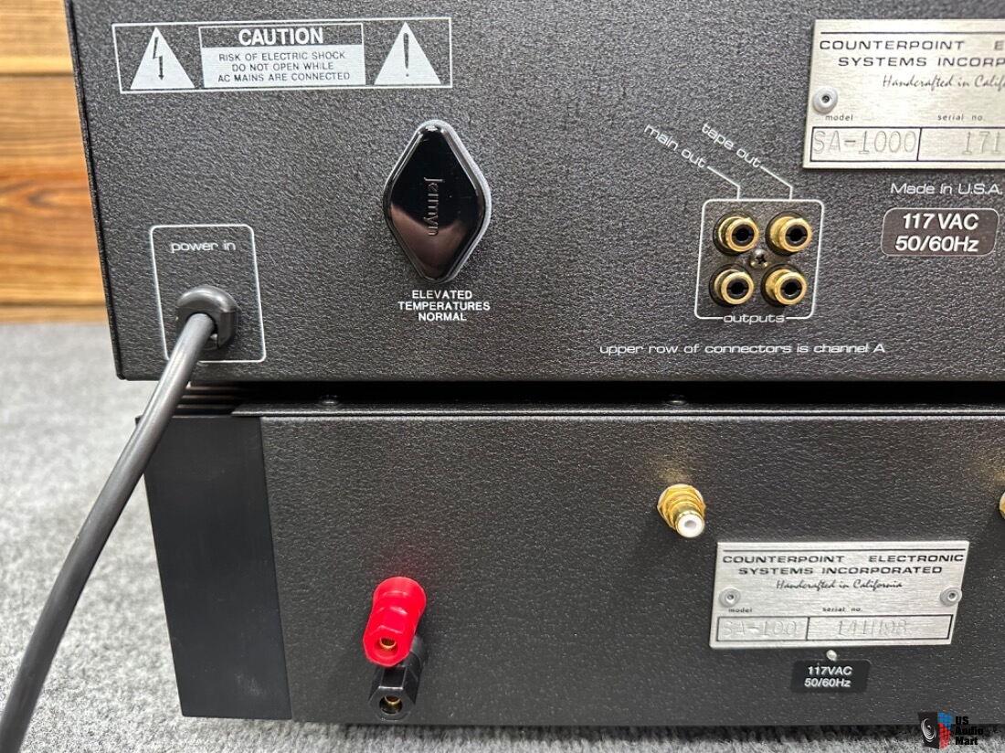 SA-1000 Tube Preamplifier & Audio Switcher – 4 Inputs, 2 Outputs, Built-in 5532 Chip, With VU Meter