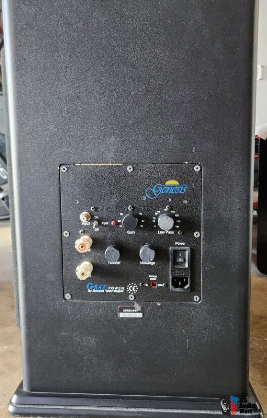 Genesis APM-1 full-range speakers Photo #5136491 - US Audio Mart