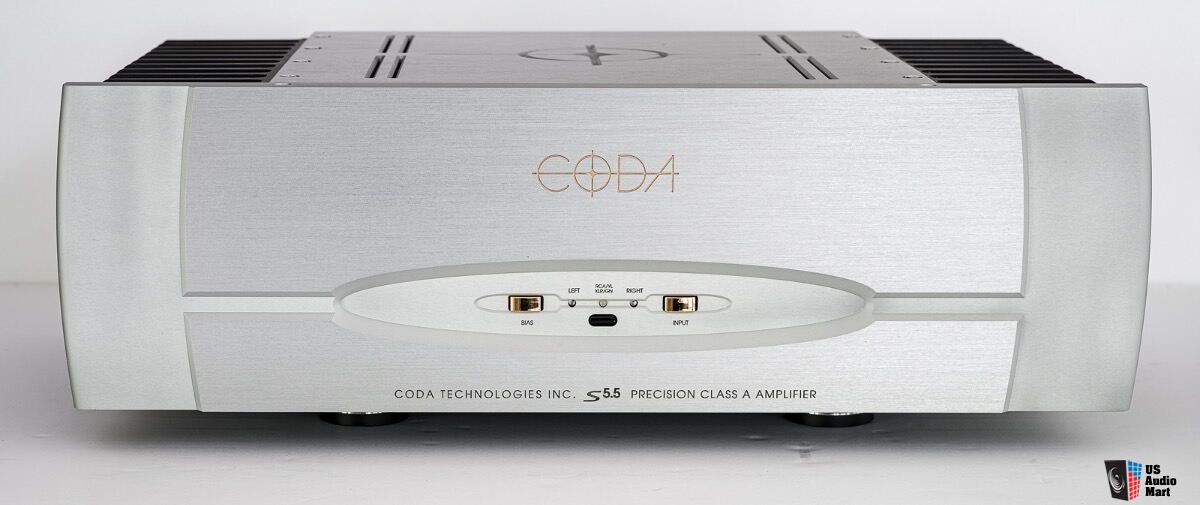 Coda S5.5 class A stereo power amplifier Photo 5155390 US