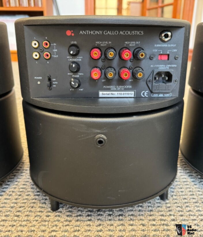 Anthony Gallo Acoustics MPS-150 powered subwoofer, originally $750