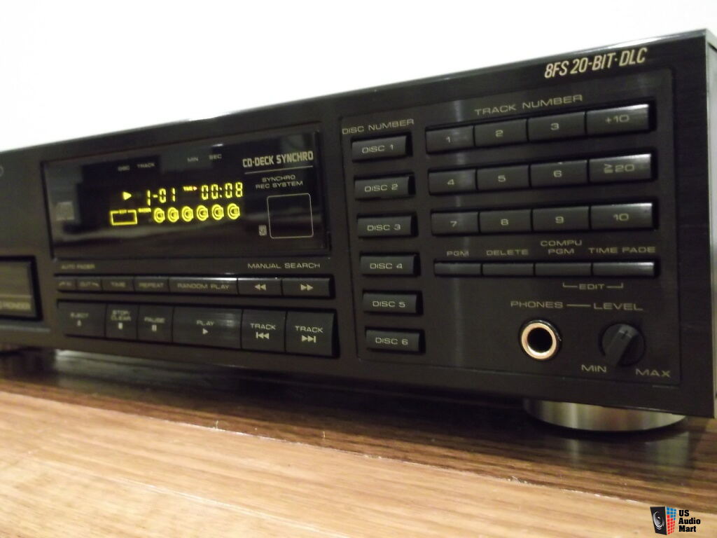 Pioneer MultiPlay CD Player PDM530 with 6 disc magazine! Orig.Owner