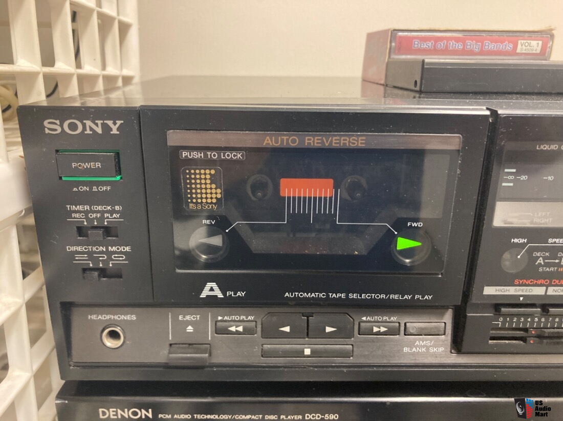 Vintage Sony TC-WR730 Dual Well Cassette Player For Sale - US