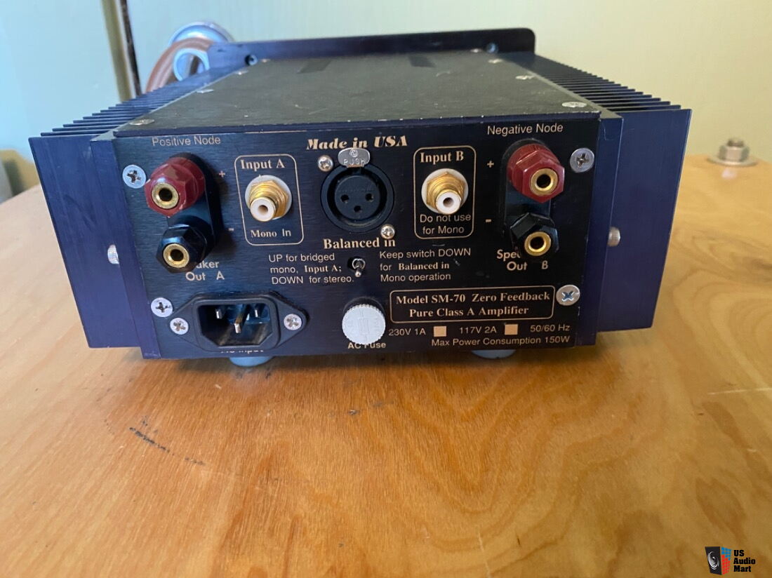 Monarchy Audio SM-70 Class A MOSFET Amplifier Photo #5274707 - US Audio ...
