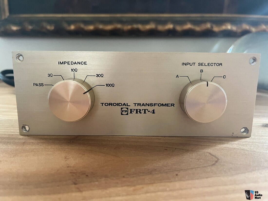 Fidelity Research FRT-4 SUT step up transformer For Sale - US