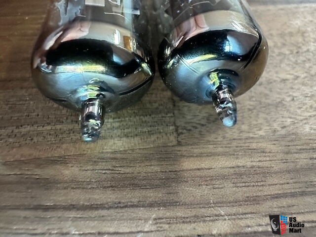 ONE NO WORKING, display only pair EL34 Philips OO getter welded plate. EUR 20,00 - FR