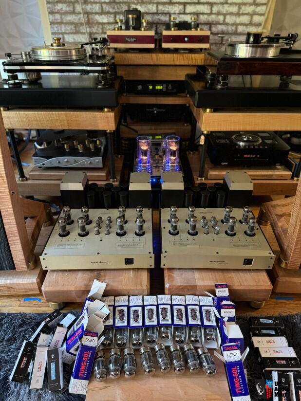 Conrad Johnson Premier Eight Amplifier, CJ 8-A with Tung-Sol