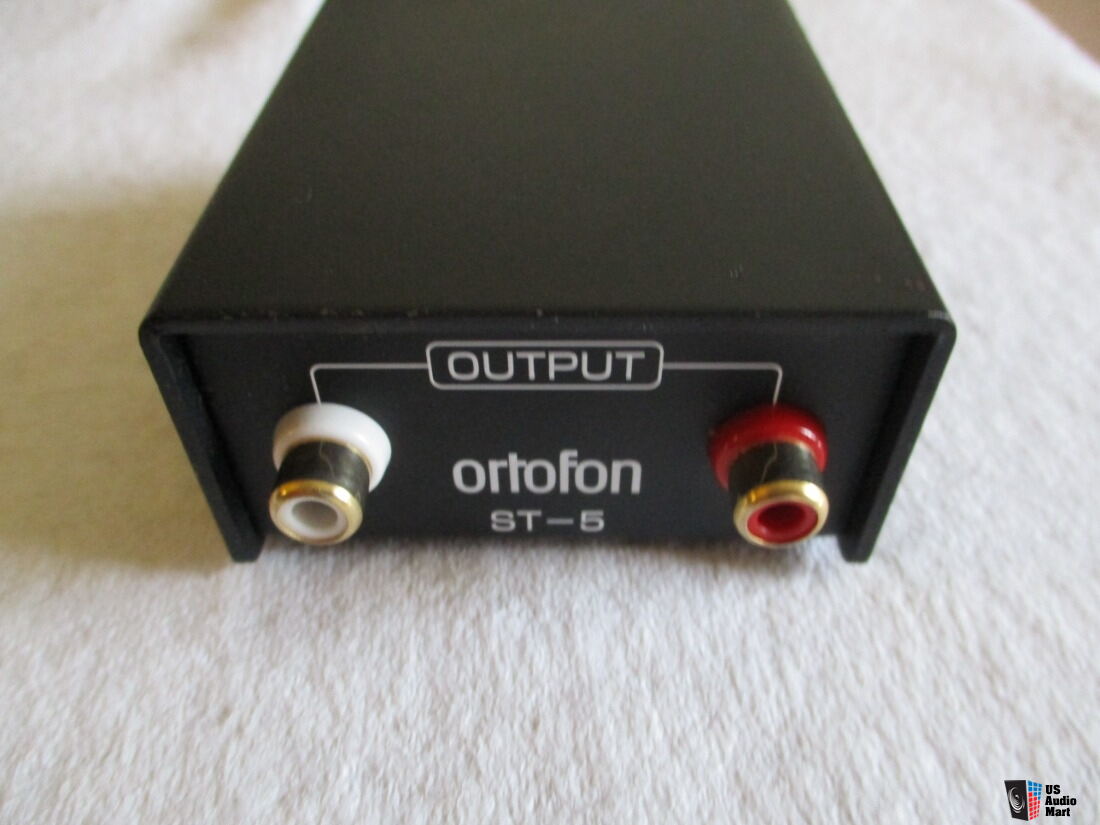 Ortofon ST-5 used step up MC transformer ,low impedance 2-6 ohm