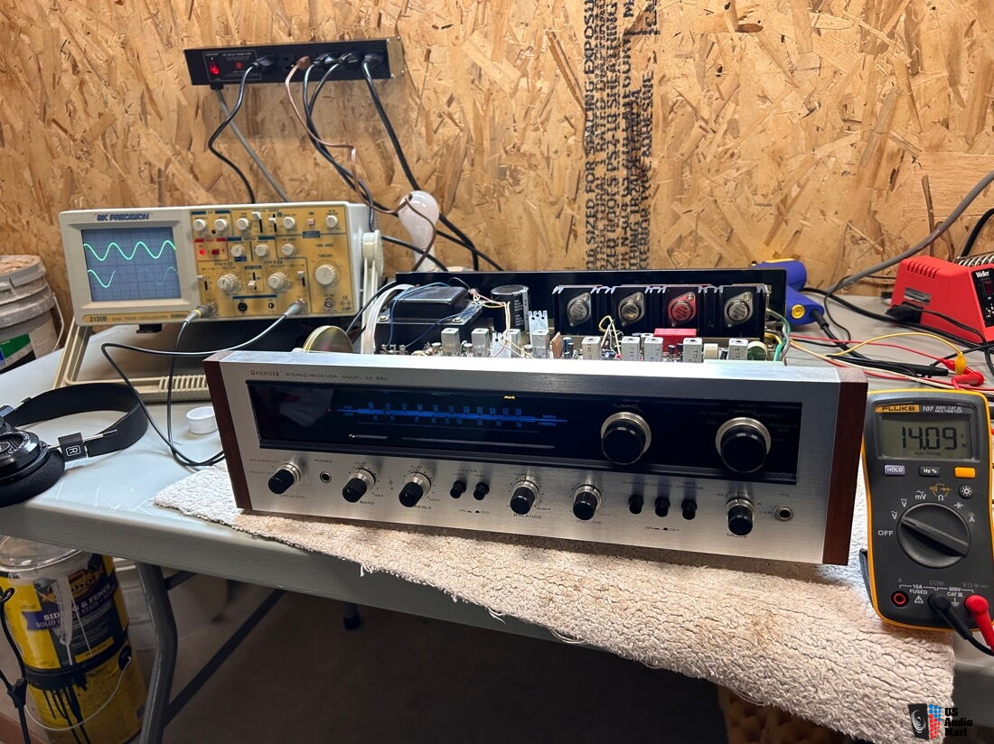 RÉCEPTEUR STÉRÉO VINTAGE Pioneer SX-550, 20W AM/FM 1976, instructions