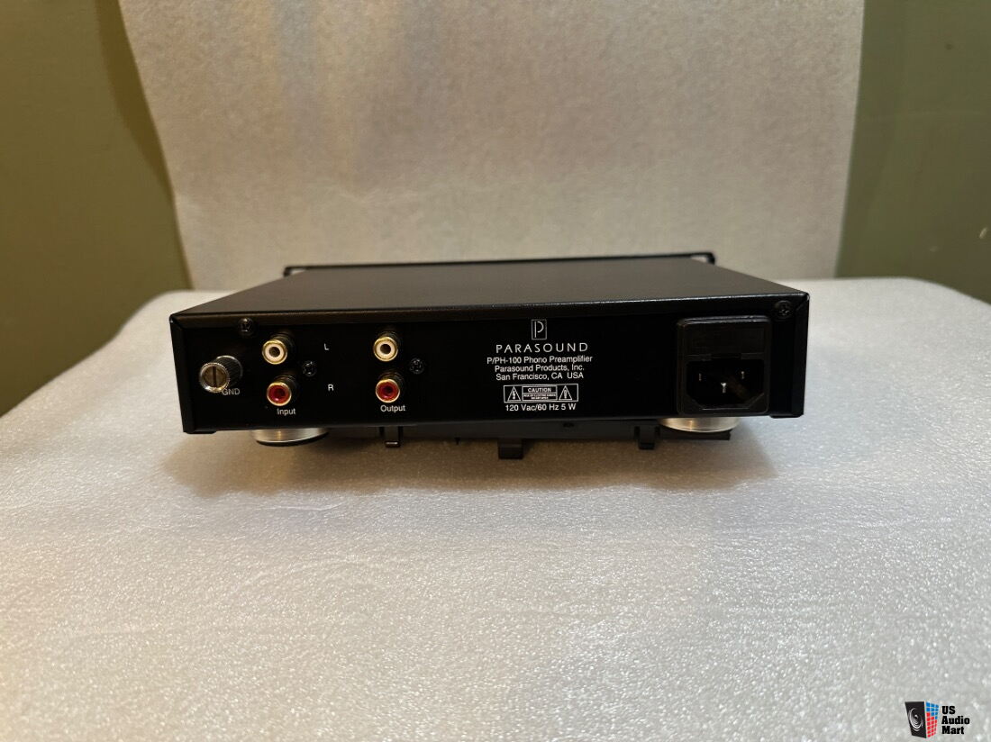 Préamplificateur phono Parasound Zphono Phono Preamplifier | Noir et Blanc