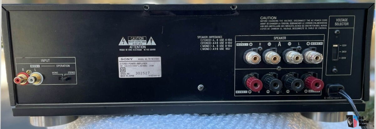 Upgraded Sony TA-N330 ES power amplifier For Sale - US Audio Mart