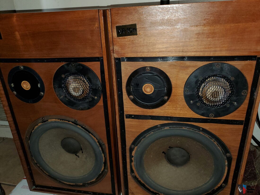 Acoustic Research AR-10π Vintage Speakers, Refoam and Sounding
