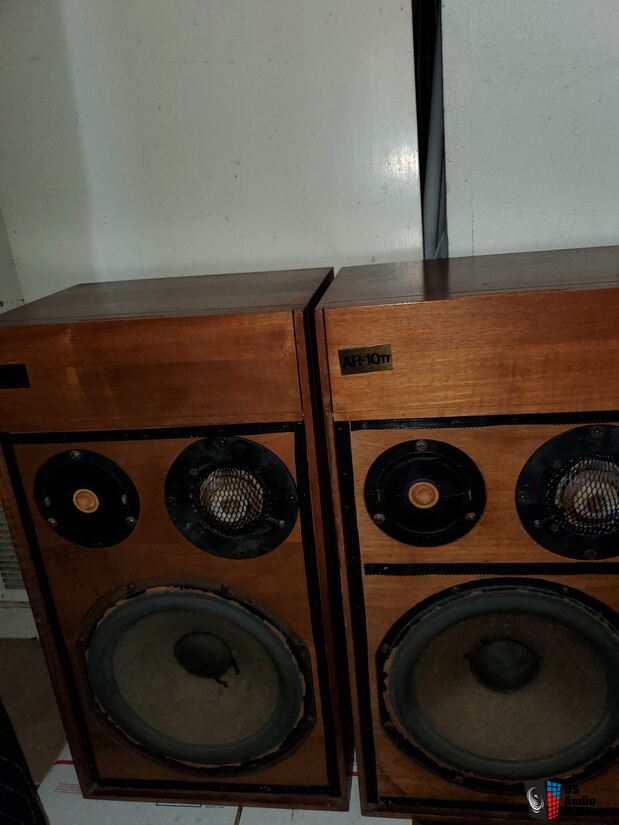 Acoustic Research AR-10π Vintage Speakers, Refoam and Sounding