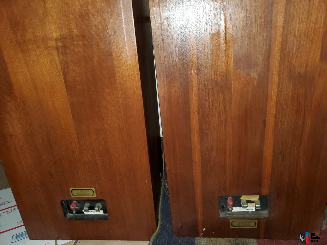 Acoustic Research AR-10π Vintage Speakers, Refoam and Sounding