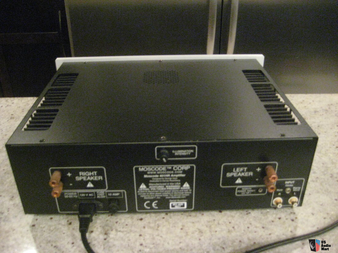 Moscode 401HR Hybrid Tube/Solid State Stereo Amplifier Photo #5522350 ...