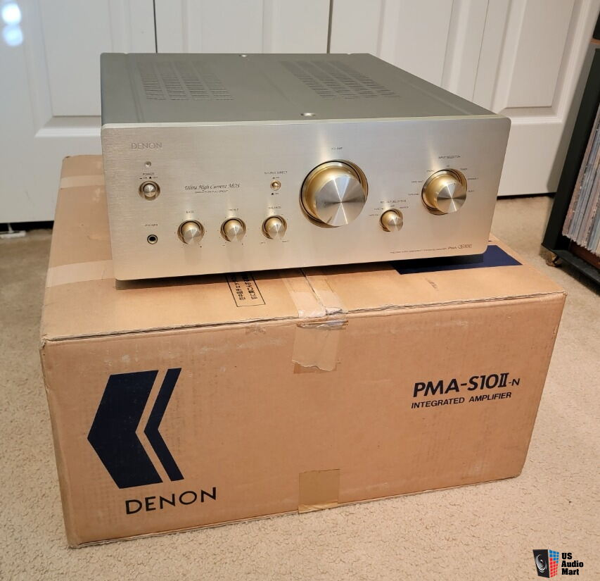 Denon PMA-S10II with BOX and step-down, PREMIUM QUALITY integrated