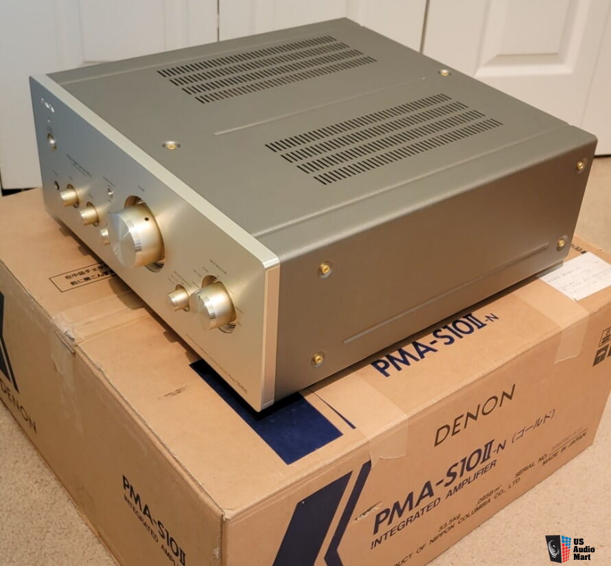 Denon PMA-S10II with BOX and step-down, PREMIUM QUALITY integrated